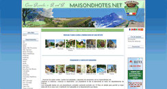 Desktop Screenshot of es.maisondhotes.net