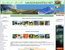 Tablet Screenshot of es.maisondhotes.net