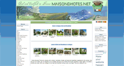 Desktop Screenshot of en.maisondhotes.net