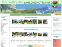 Tablet Screenshot of en.maisondhotes.net