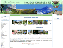 Tablet Screenshot of annonces.maisondhotes.net