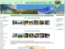 Tablet Screenshot of it.maisondhotes.net